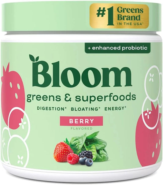 Bloom Nutrition Superfood Greens Powder